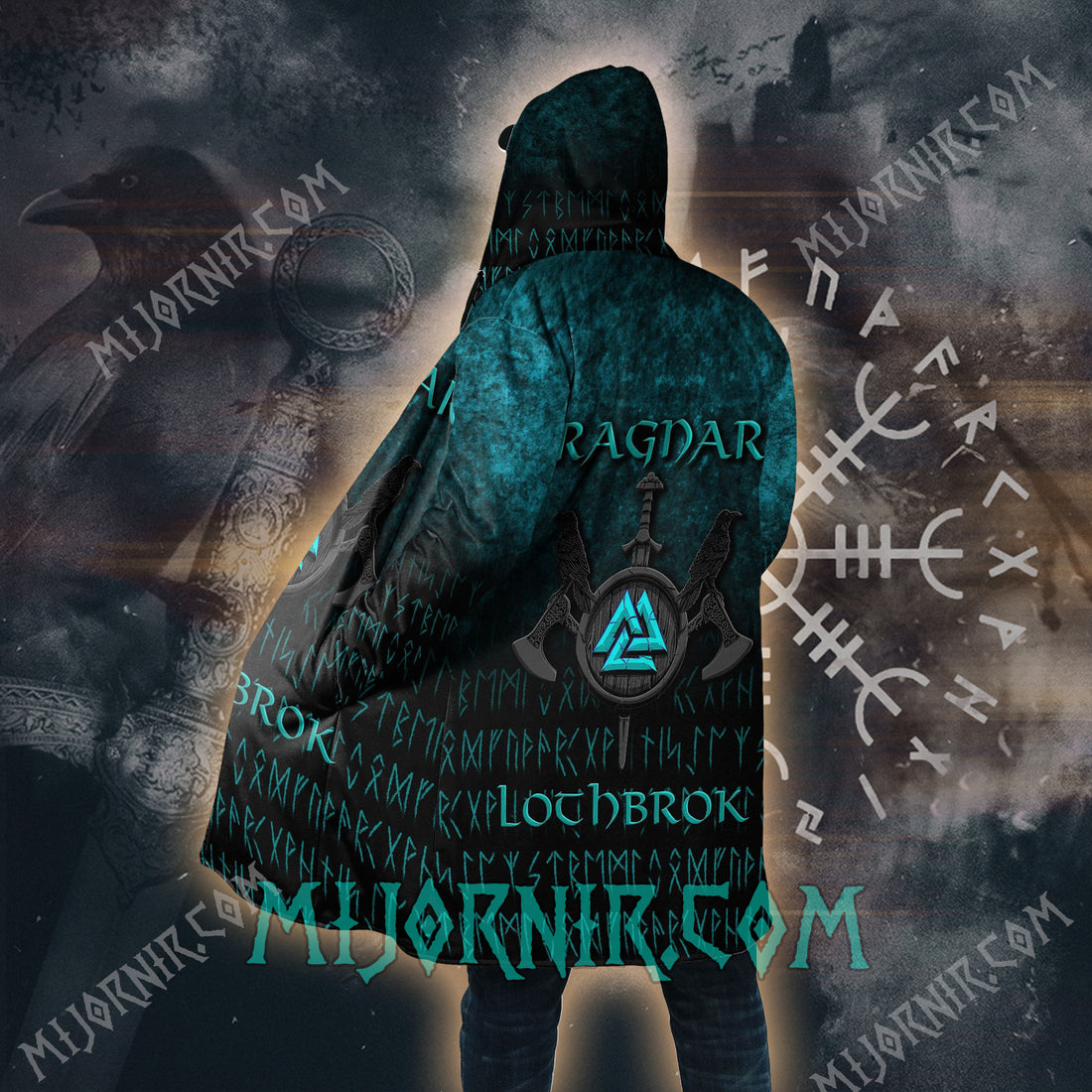 Legacy of Ragnar Lothbrok - Viking Hooded Cloak