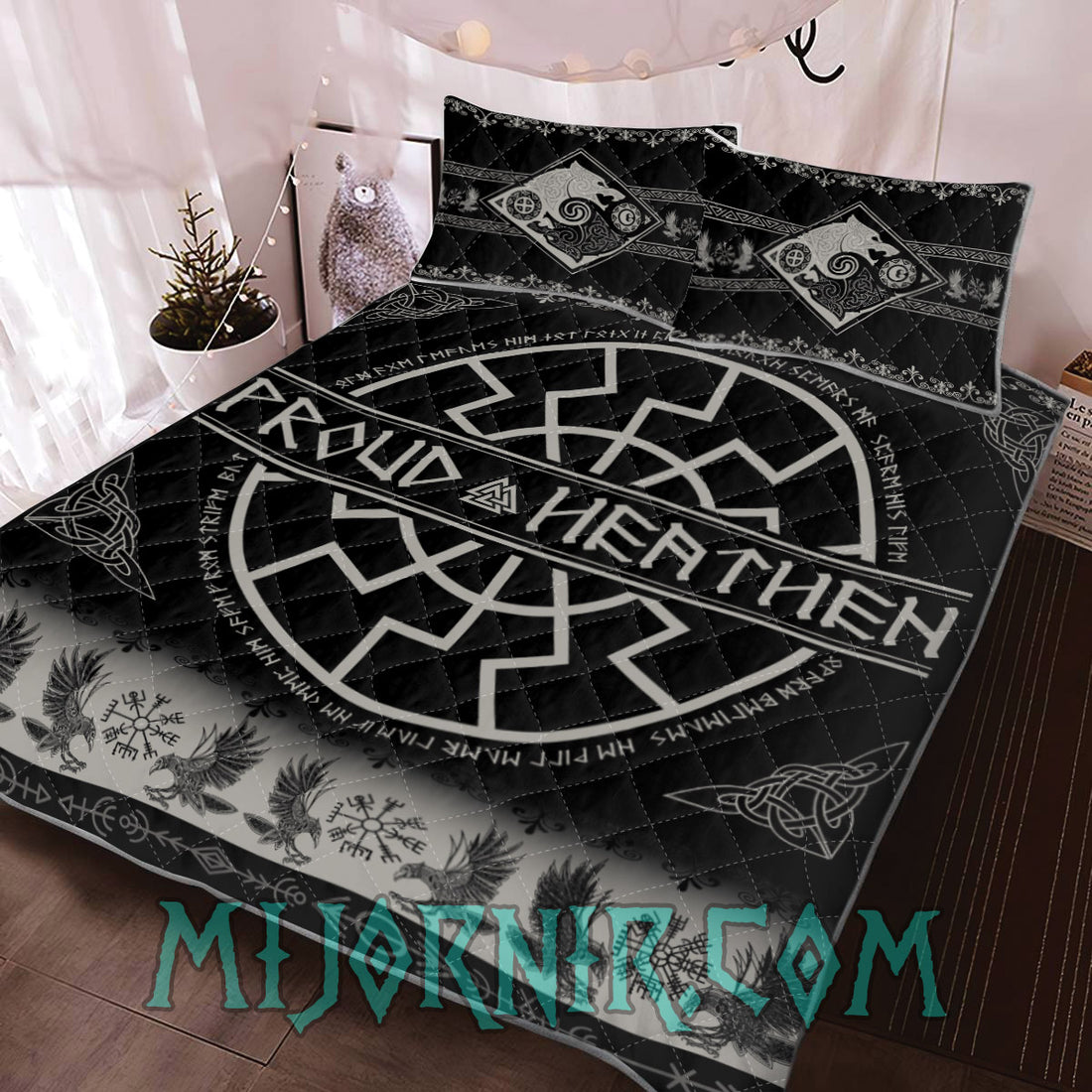 Mijonir Proud Heathen Bedding Set