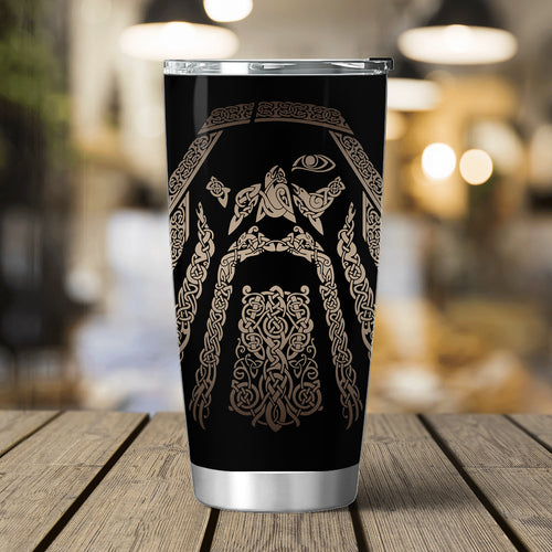 Norse Mythology Warrior Tumbler