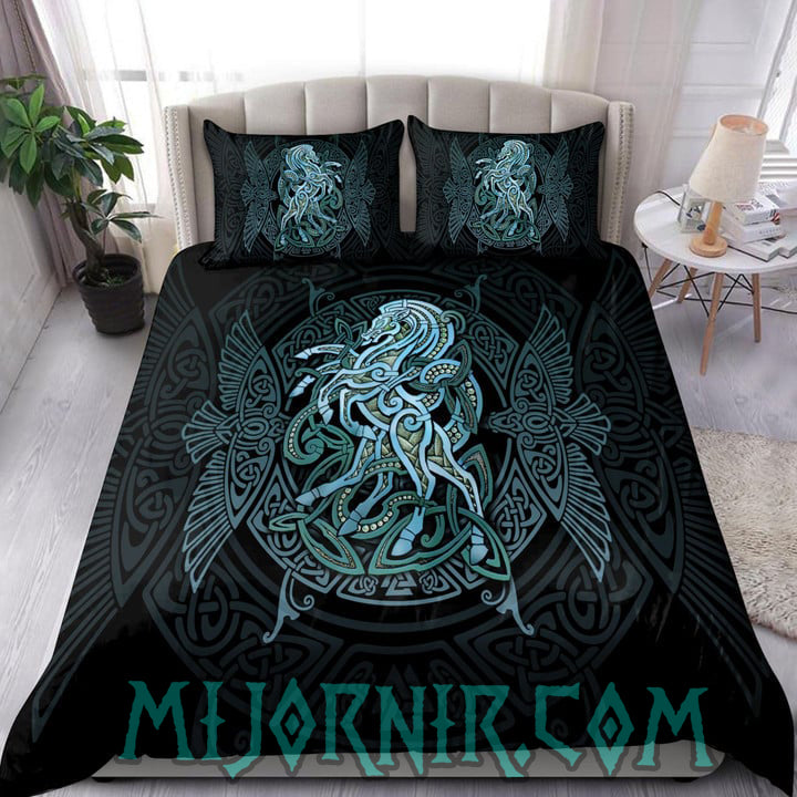 Mijonir Norse Serpent Duvet Cover