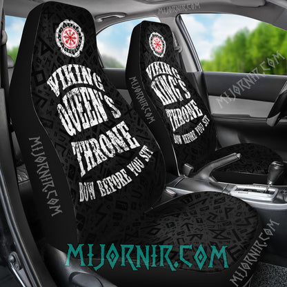 Viking King and Queen - Viking Car Seat Cover