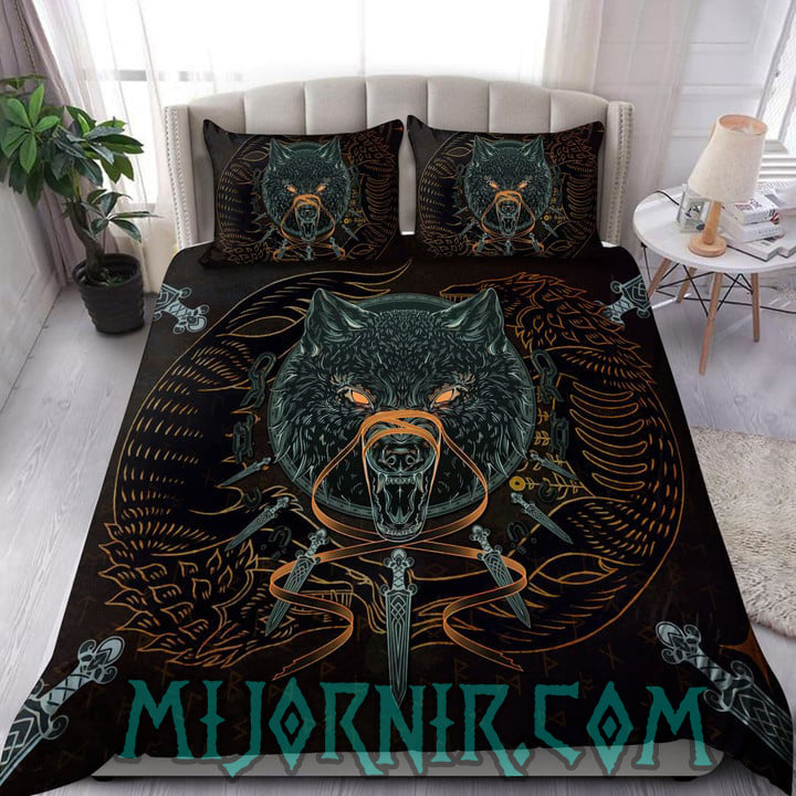 Fenrir's Wrath - Norse Legend Viking Bedding Set