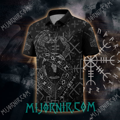 Jormungandr Berserker - Viking Polo Shirt