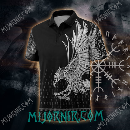 Nordic Raven - Viking Polo Shirt