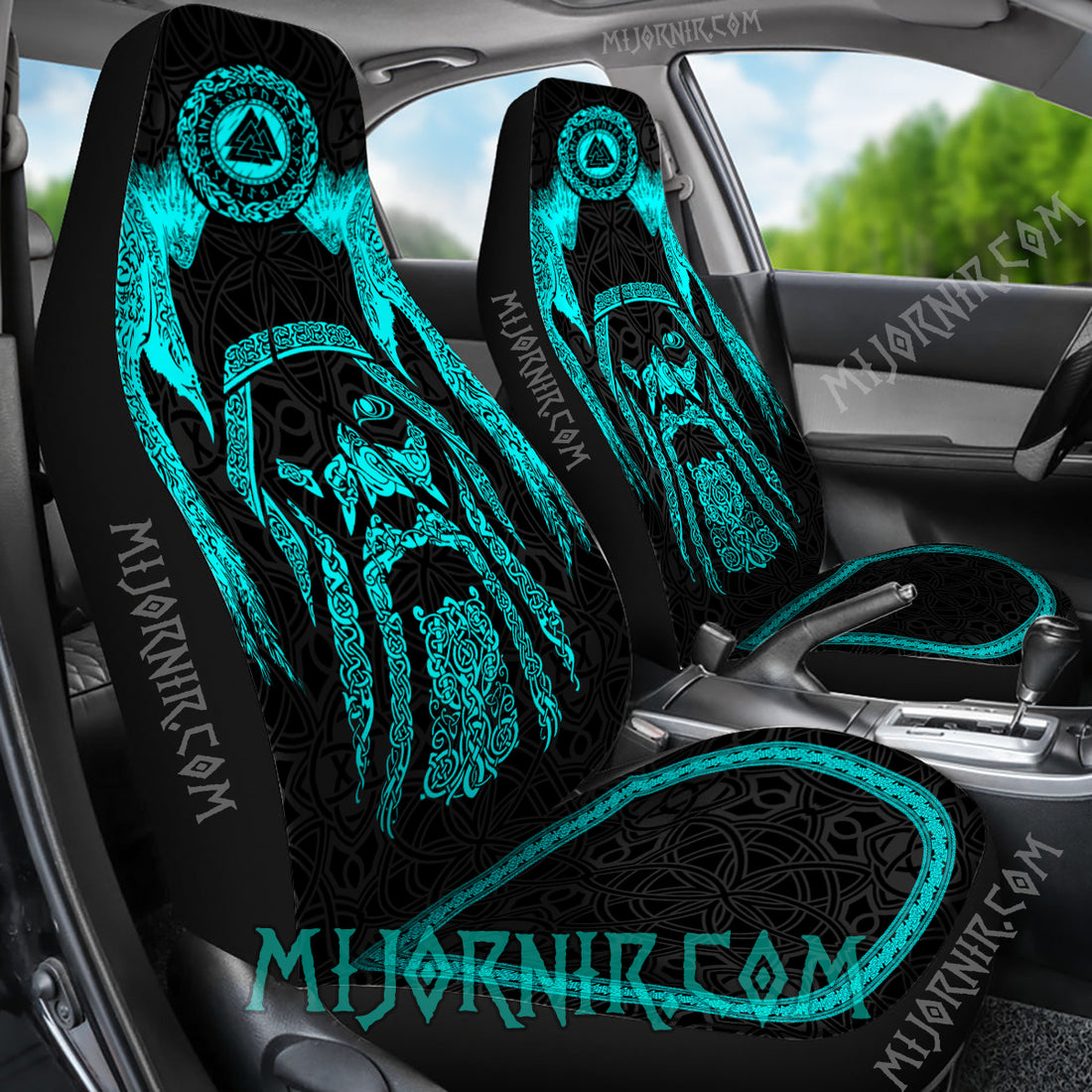 Odin's Gaze - Viking Car Seat Cover