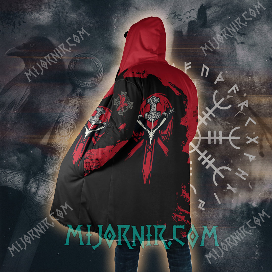 Blood of the North - Viking Hooded Cloak