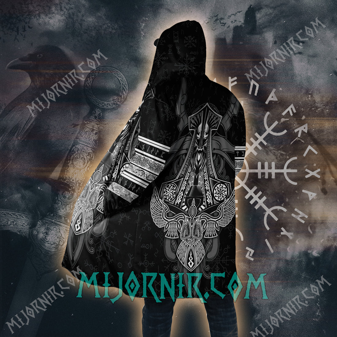 Warrior of Valhalla - Viking Hooded Cloak