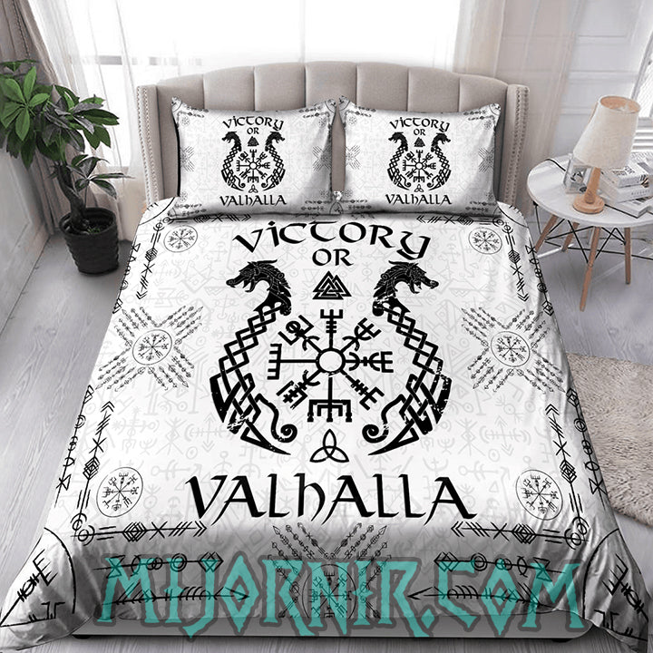 Victory or Valhalla - Viking Duvet Cover