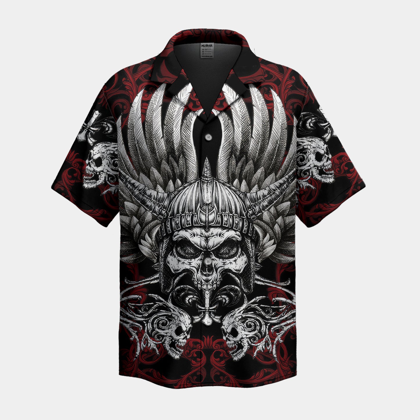 Scarlet Viking Warrior – Hawaii Shirt
