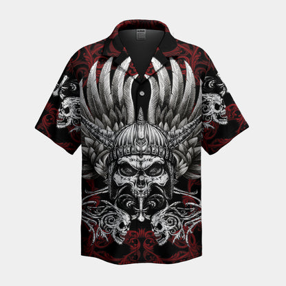 Scarlet Viking Warrior – Hawaii Shirt