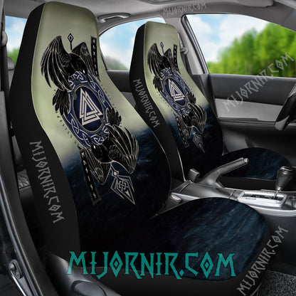 Odin's Ravens - Viking Car Seat Cover