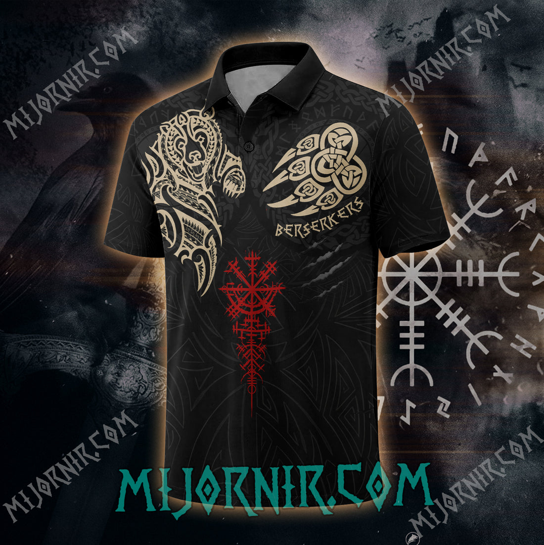 Viking Berserker Spirit - Viking Polo Shirt