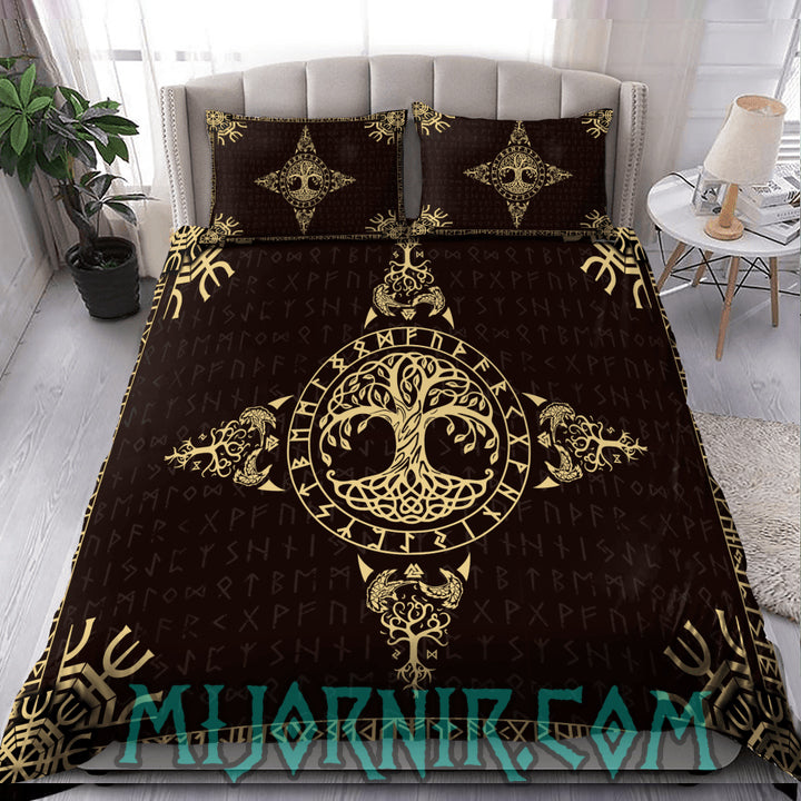 Yggdrasil's Legacy - Viking Duvet Cover