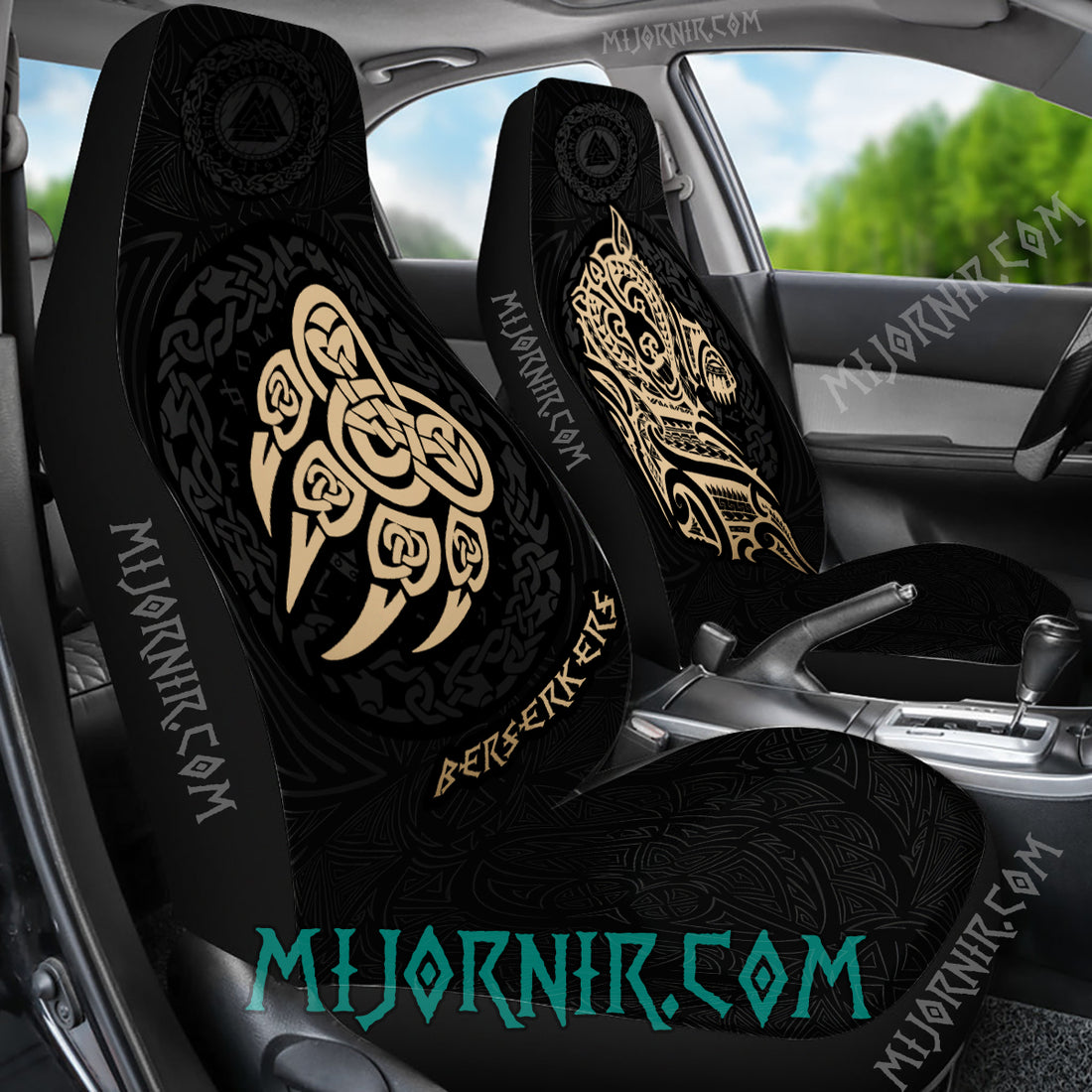 Berserker Spirit - Viking Car Seat Cover