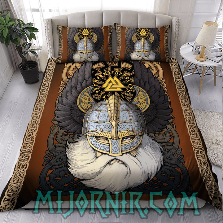 Odin's Valor - Viking Duvet Cover