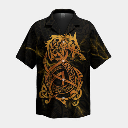 Norse Dragon Hawaiian Shirt