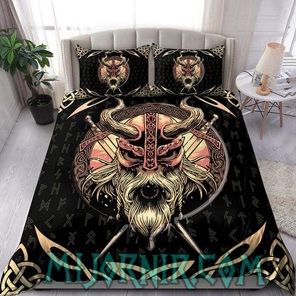 Odin's Fury - Viking Duvet Cover