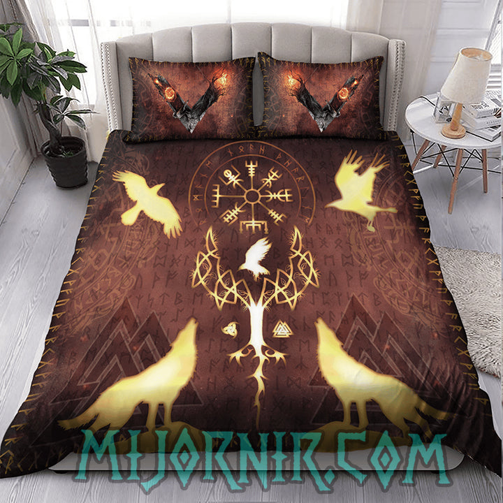 Wolves of Valhalla - Viking Duvet Cover