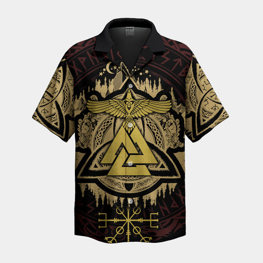 Norse Mythic Emblem Hawaiian Shirt