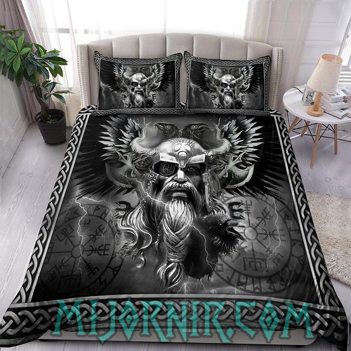 Odin's Fury - Viking Duvet Cover