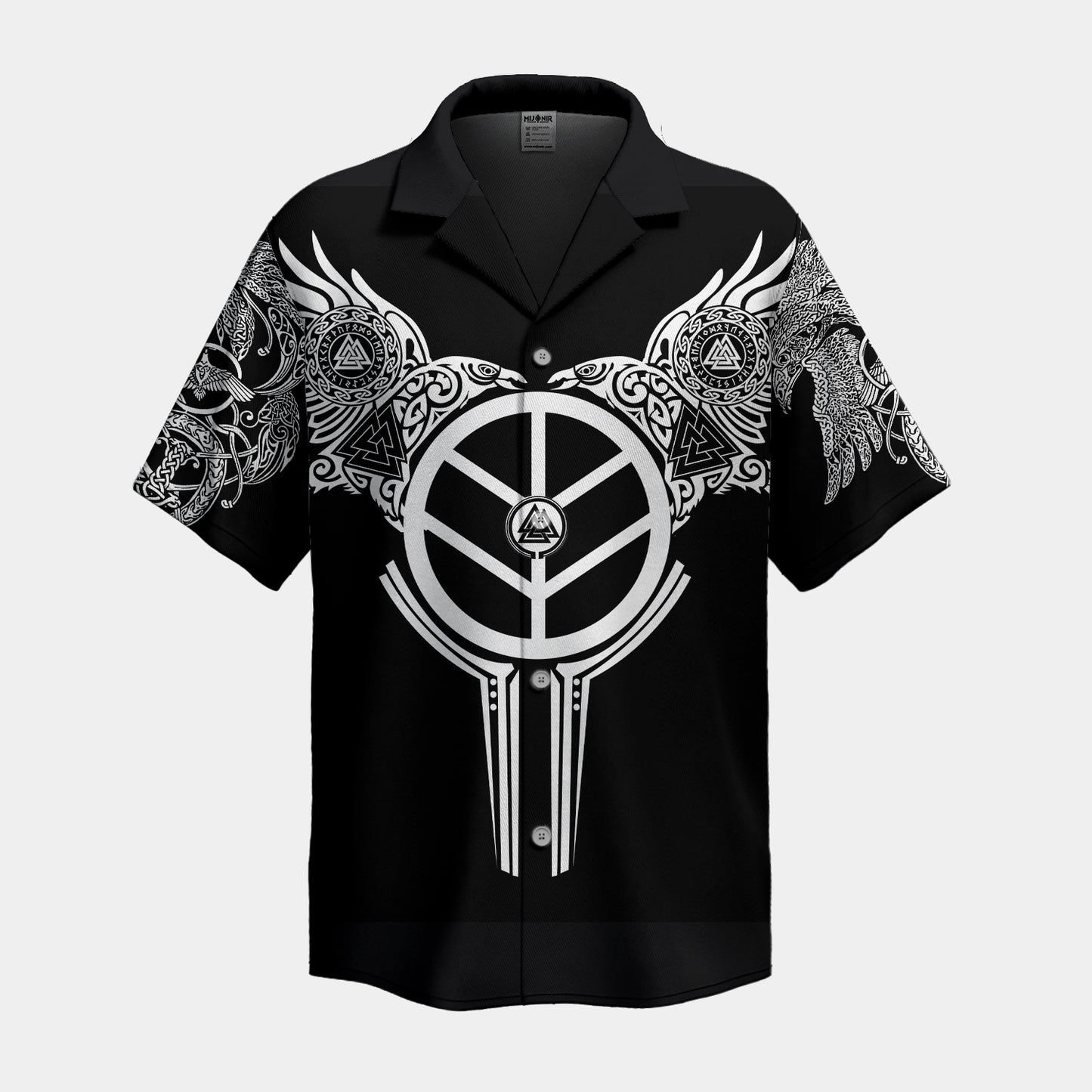 Runic Shield Hawaiian Shirt