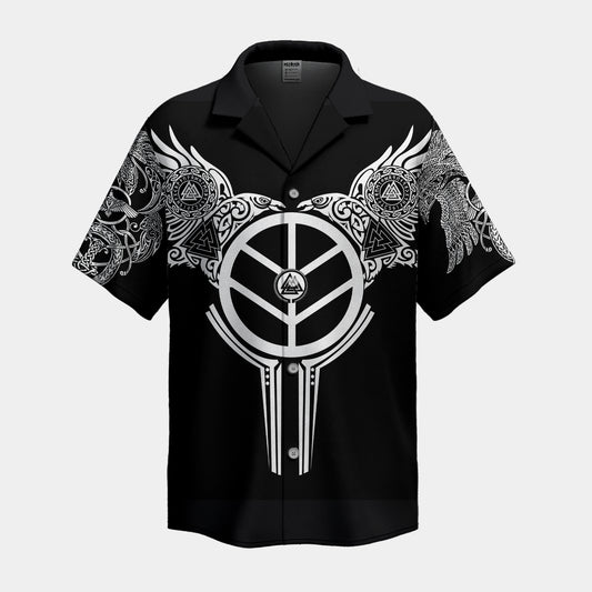 Runic Shield Hawaiian Shirt
