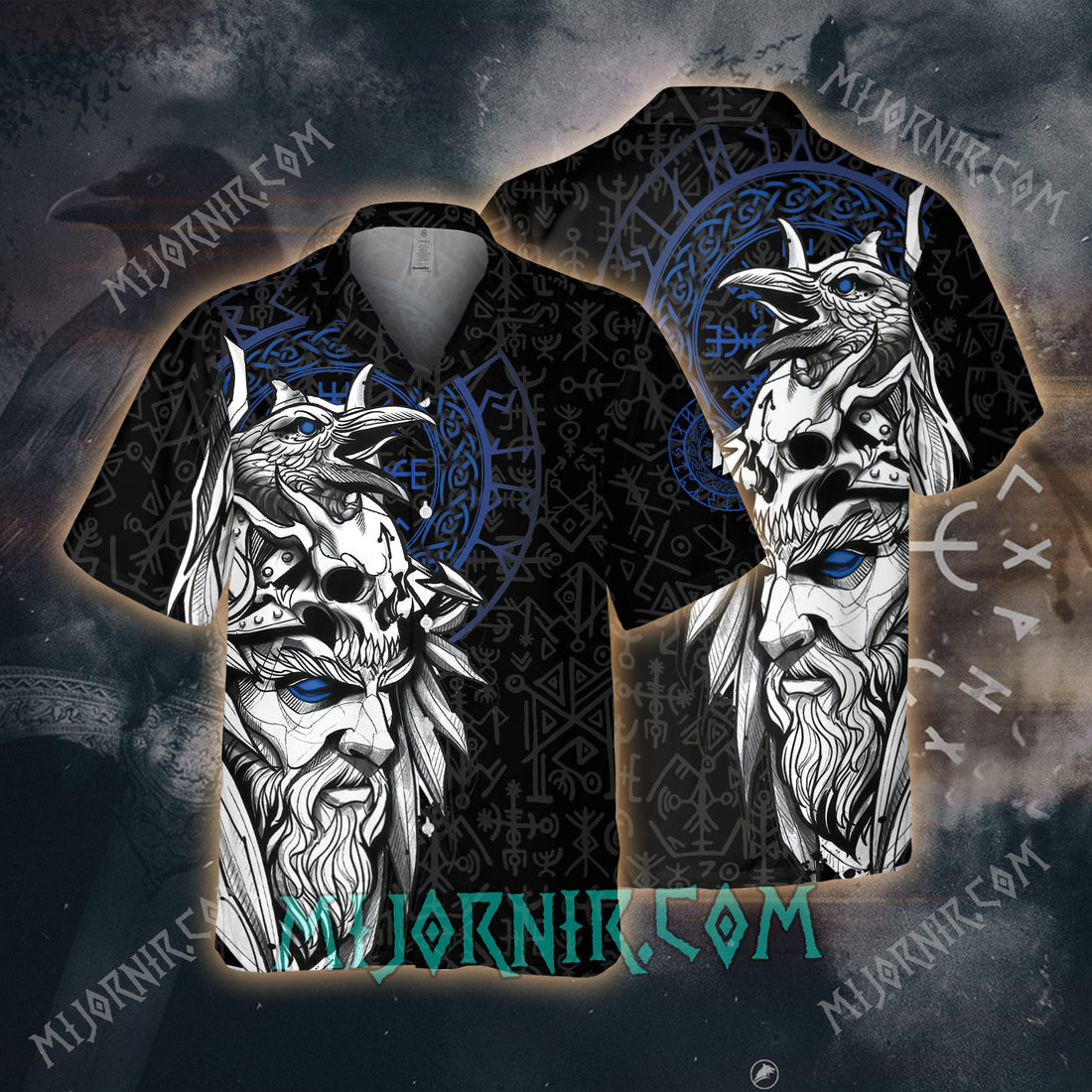 Midnight Raven Viking – Hawaii Shirt