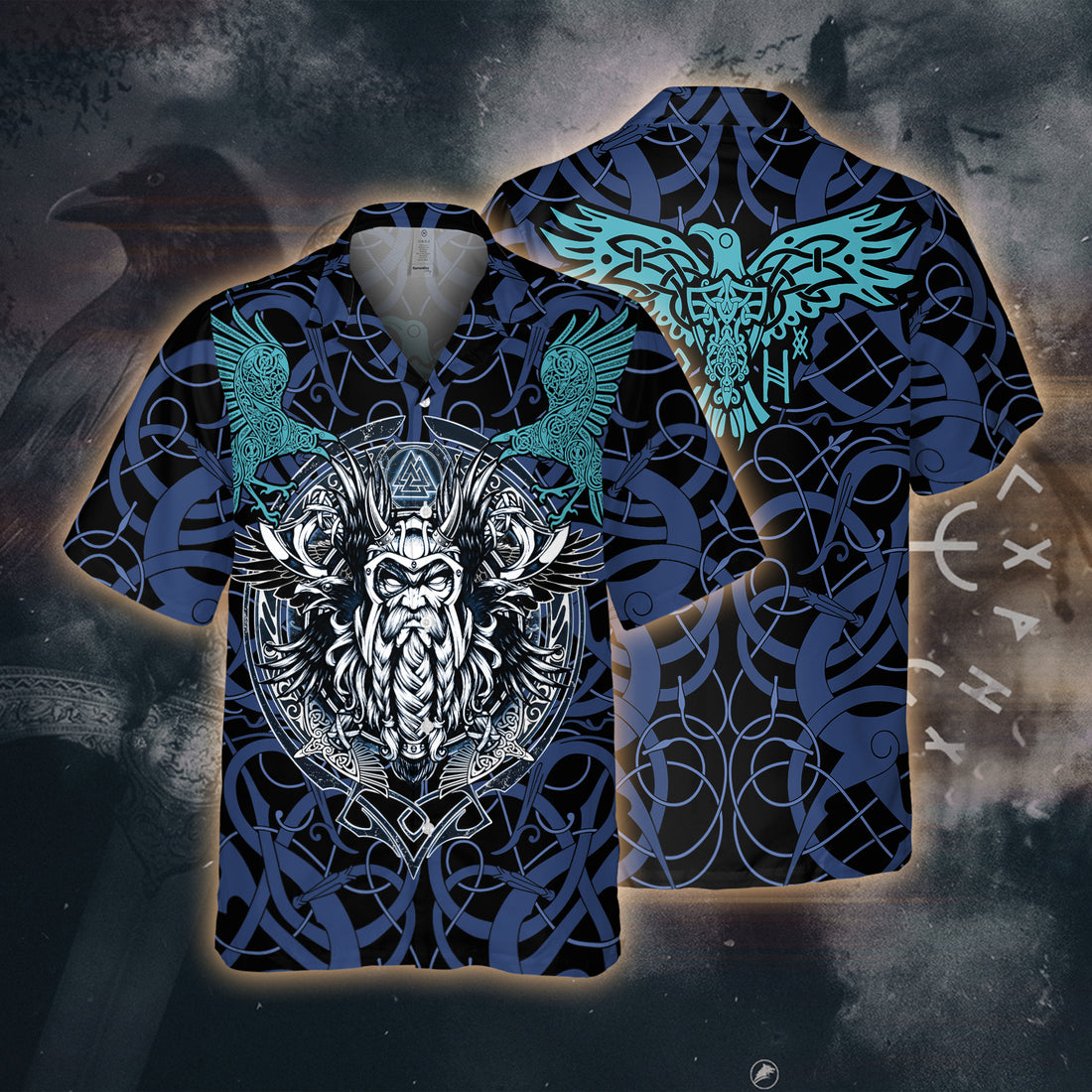 Odin's Majesty Embrace Viking Power – Hawaii Shirt