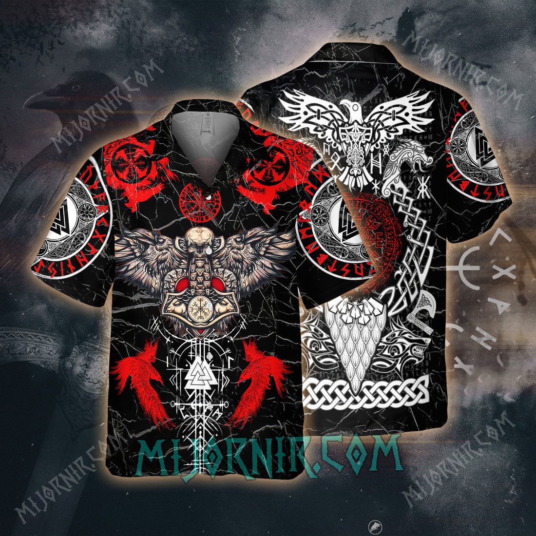 Raven's Roar Viking – Hawaii Shirt