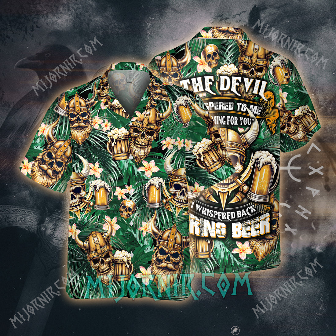 The Devil Bring Beer – Hawaii Shirt