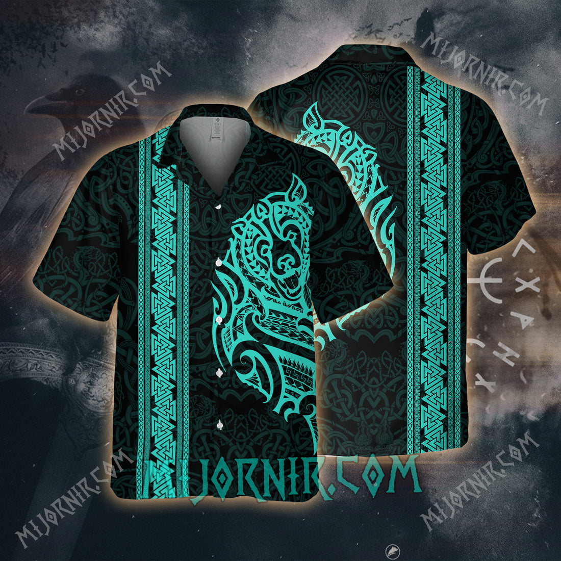 Viking Bear Guardian – Hawaii Shirt