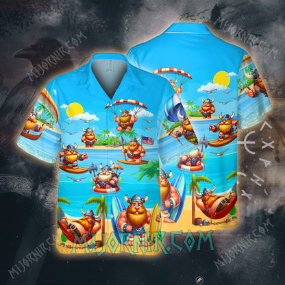 Beach Viking Adventure – Hawaii Shirt