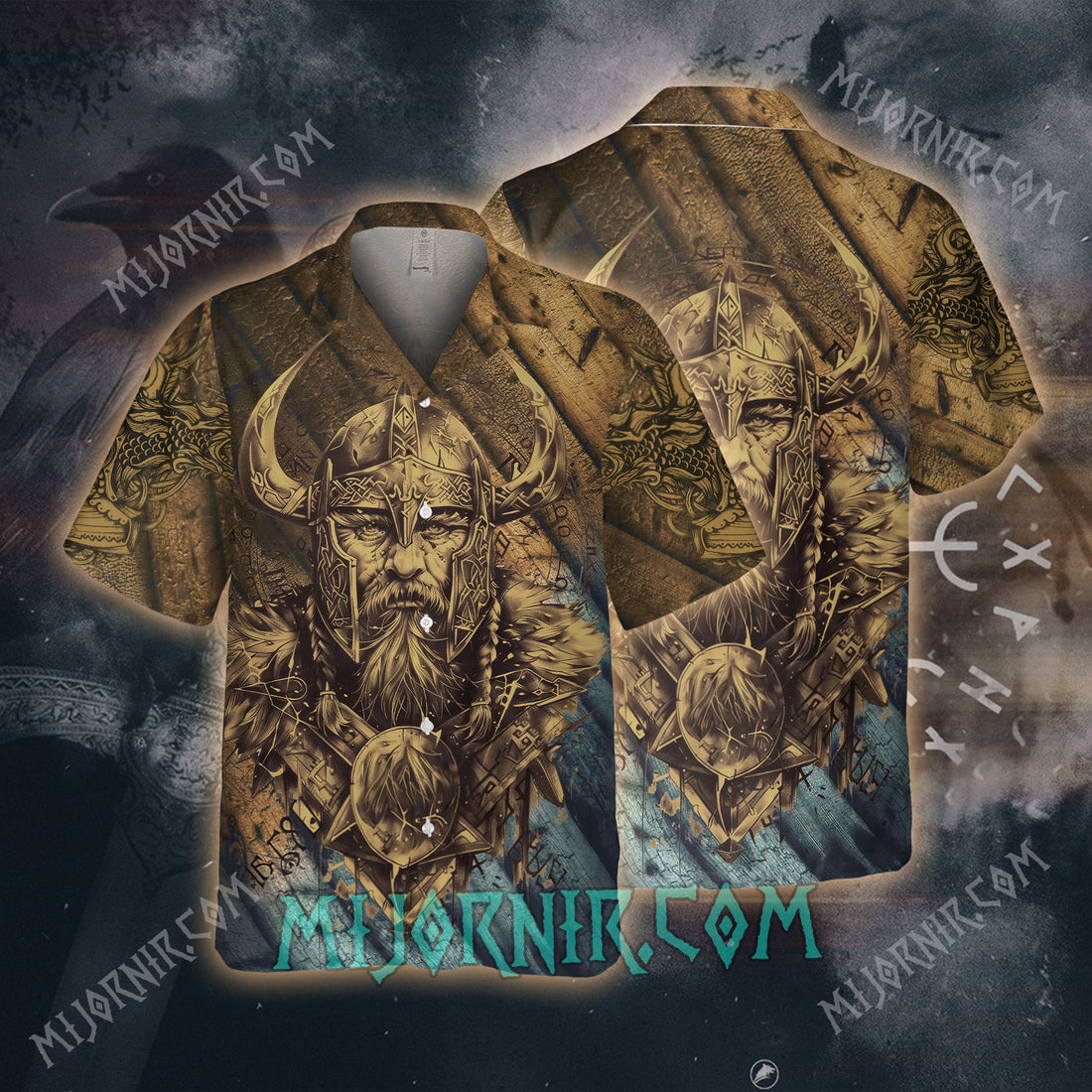 Viking Warrior - Viking Hawaiian Shirt