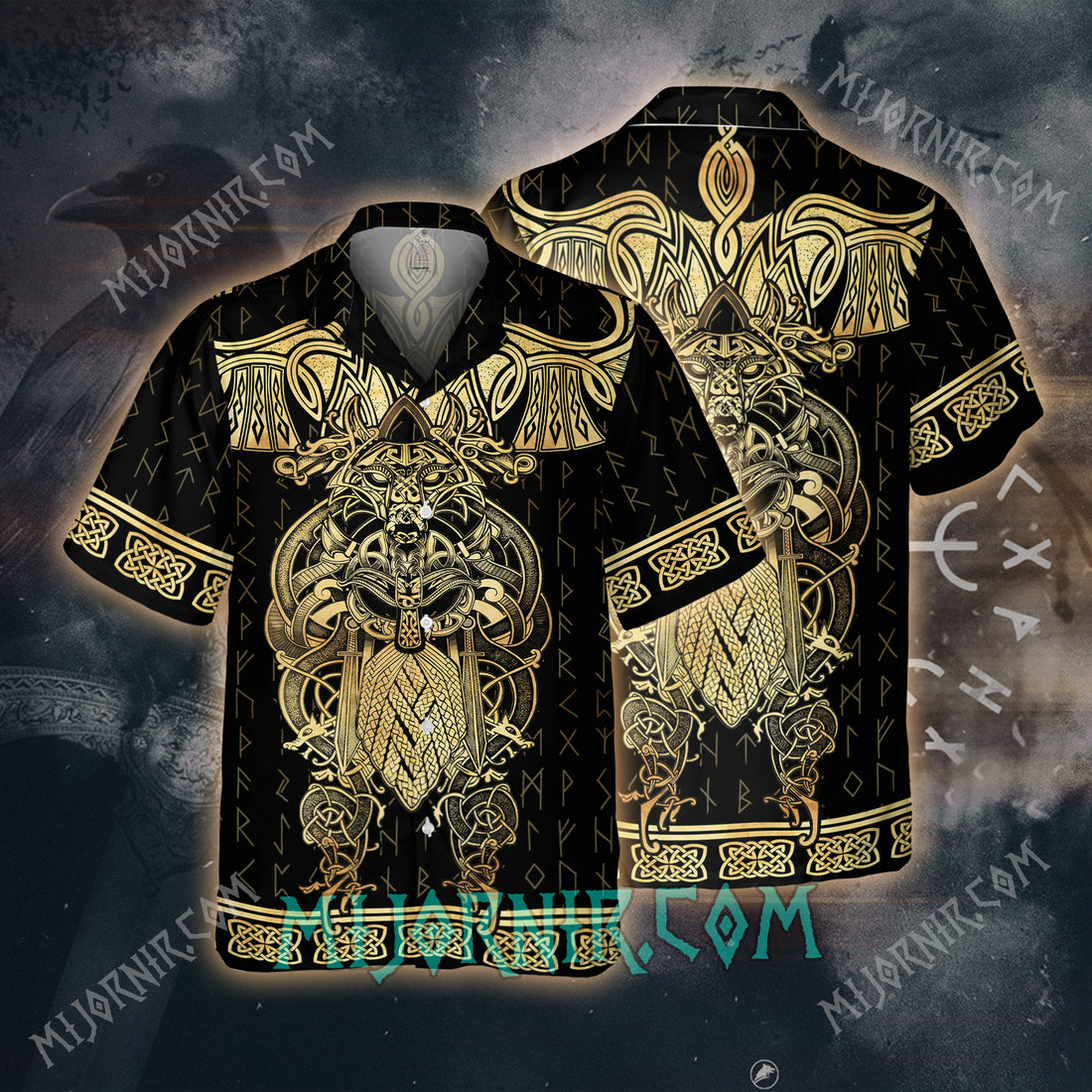 Golden Norse God – Hawaii Shirt