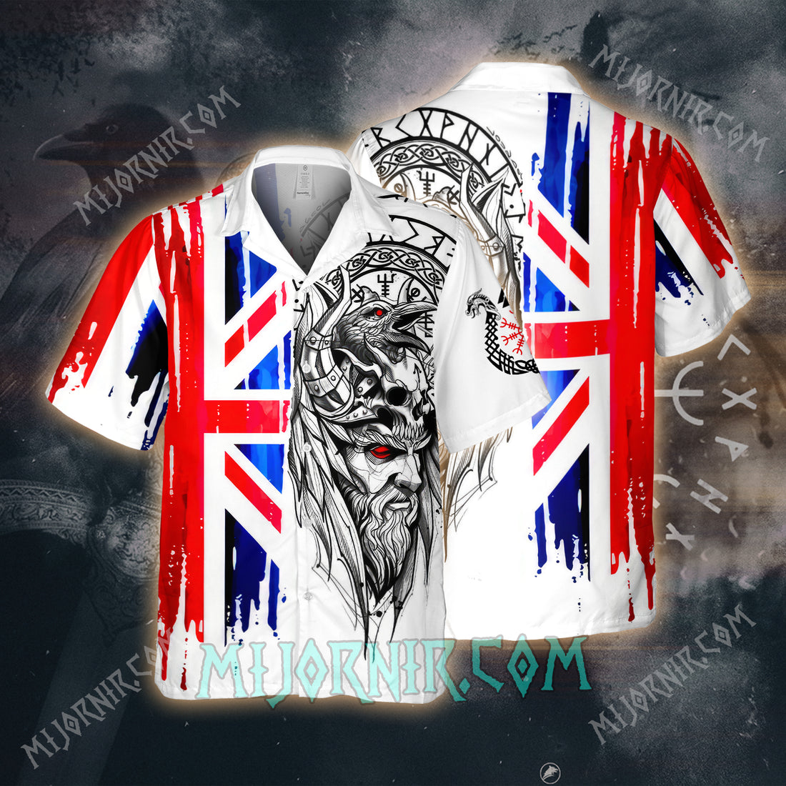 Odin's UK Patriotic Valor  – Hawaii Shirt