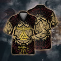 Norse Mythic Emblem Hawaiian Shirt