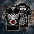 Norse Guardian Wings Hawaiian Shirt