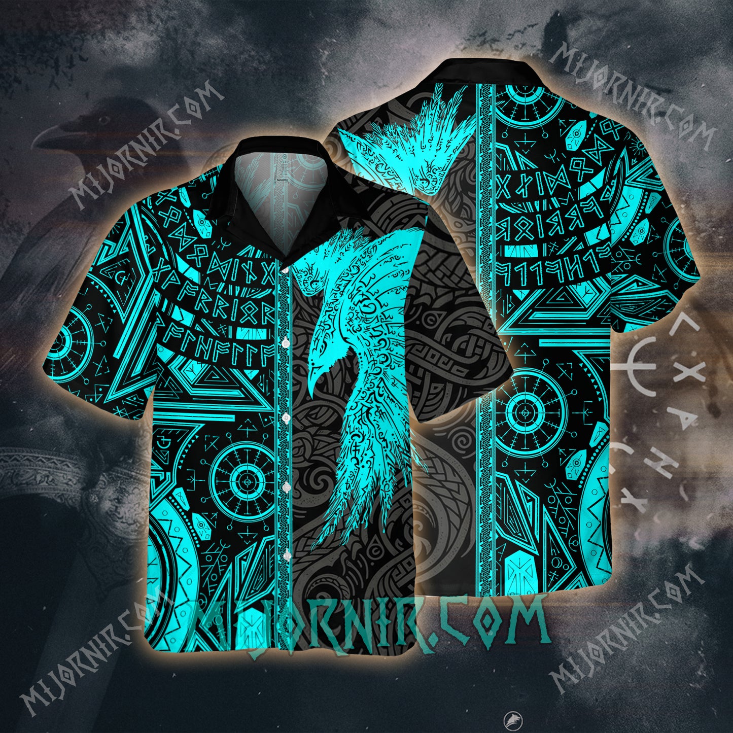 Arctic Raven Viking – Hawaii Shirt