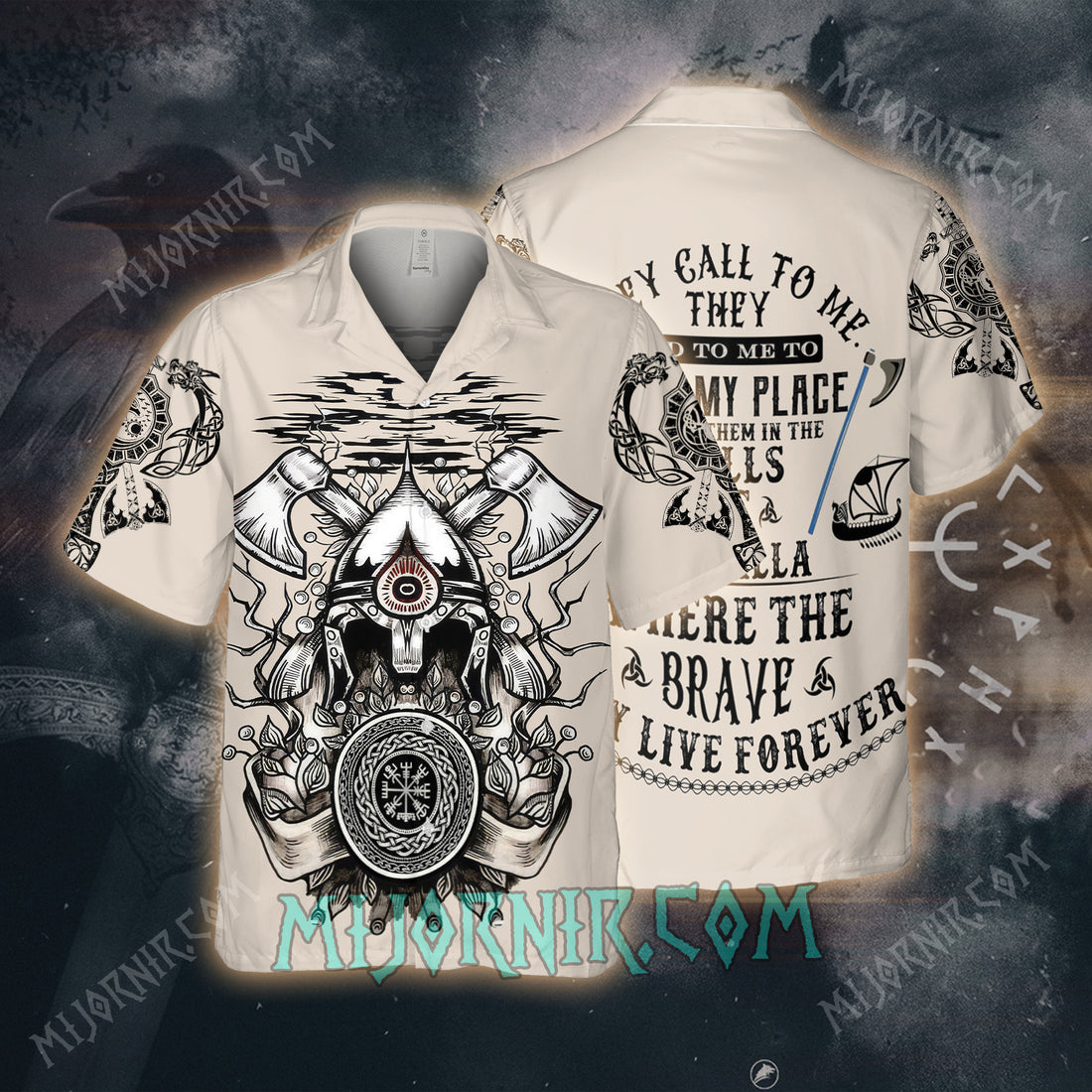 Viking Berserker - Viking Hawaiian Shirt