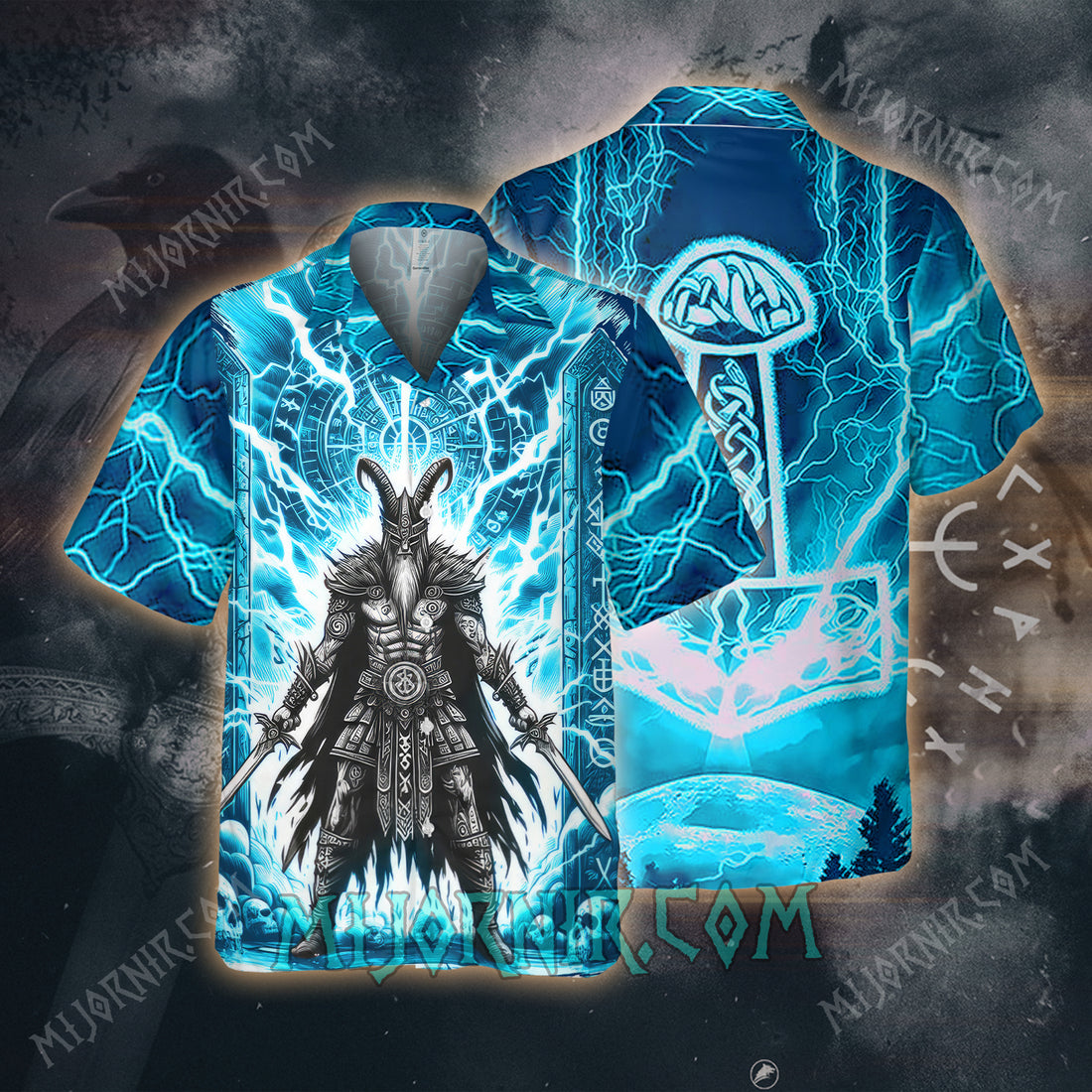 Viking Warrior Wrath – Hawaiian Shirt