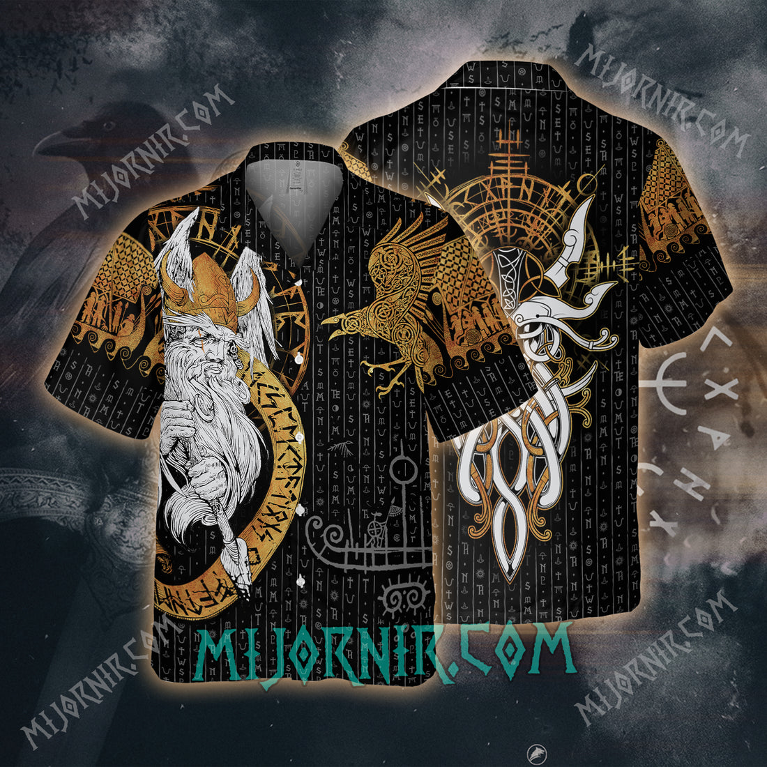 Viking Allfather Odin – Hawaii Shirt