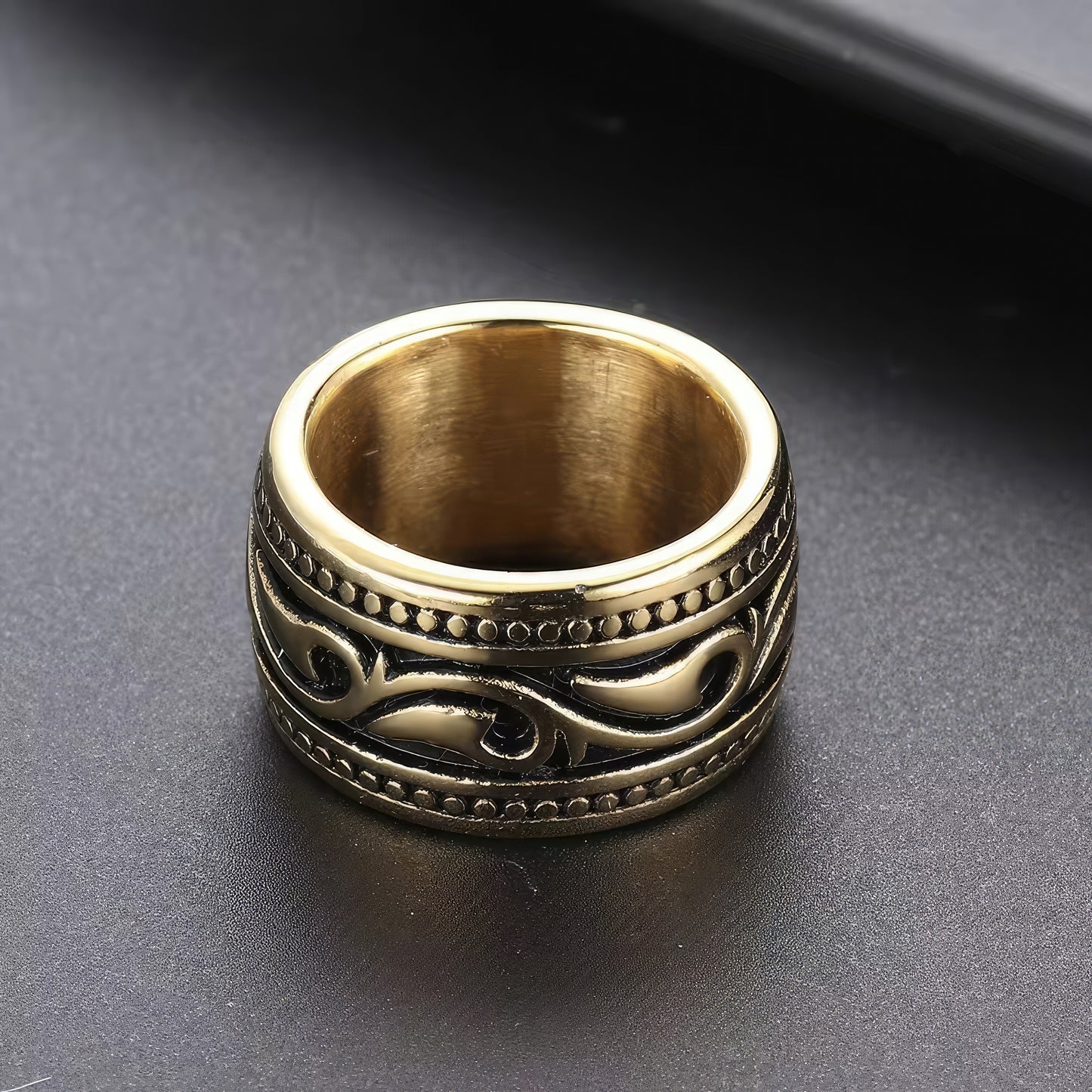 Pirate Fish Hook Viking Ring