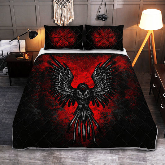 Rising Raven - Viking Quilt Set