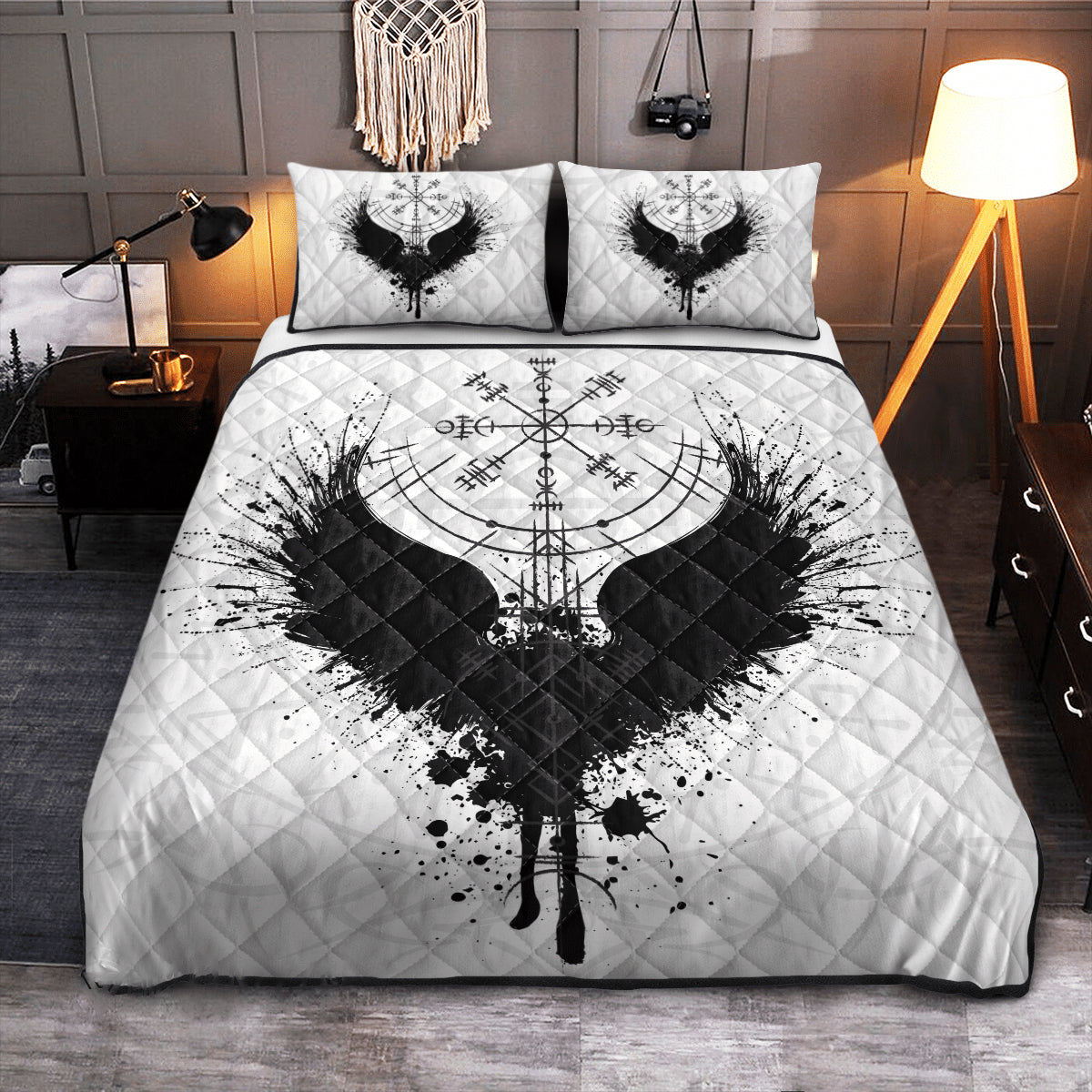 Raven's Helm - Viking Quilt Set