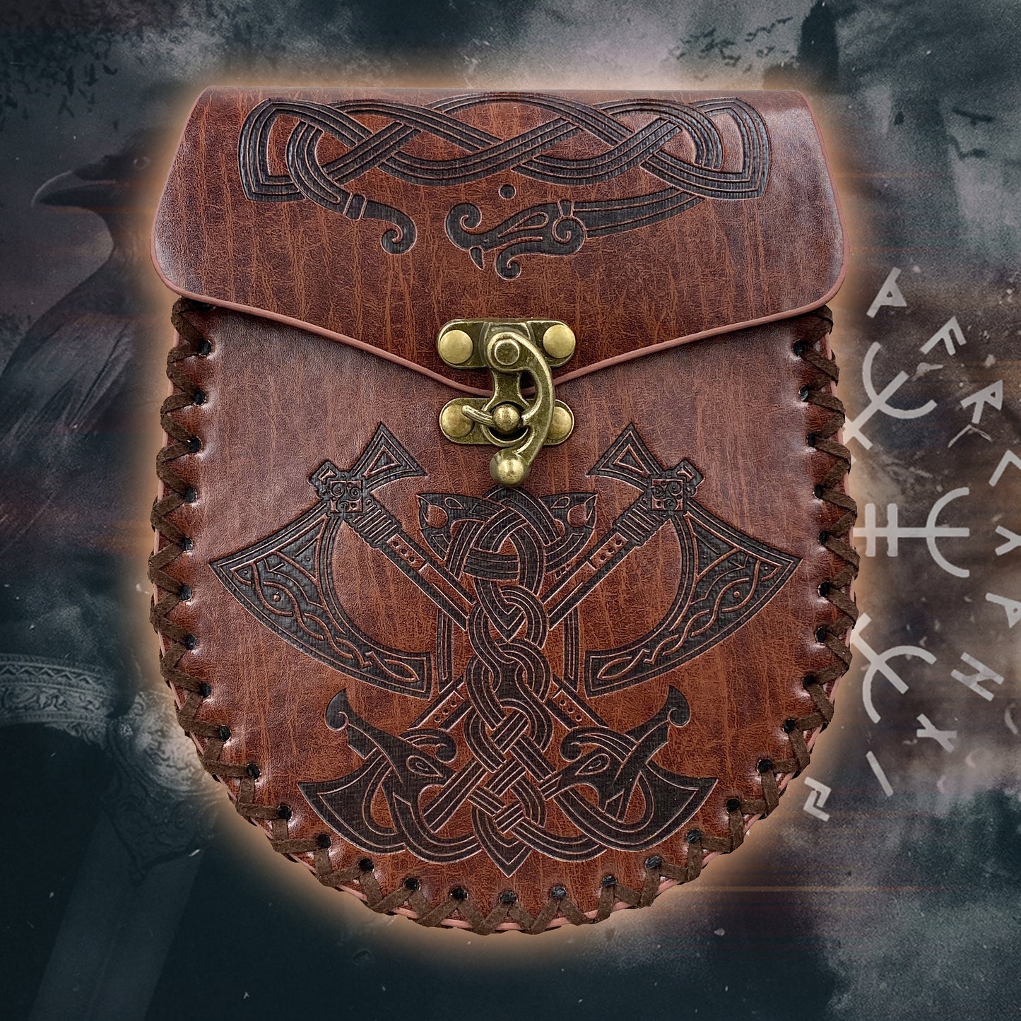 Fanny Pack Viking Style Medieval Vintage Belt Coin