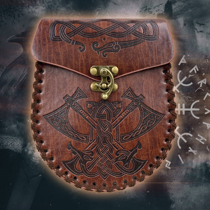 Fanny Pack Viking Style Medieval Vintage Belt Coin