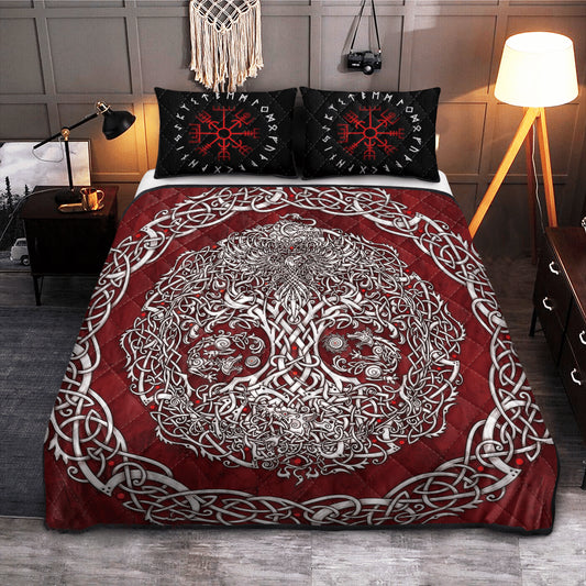 Yggdrasil Wisdom - Viking Quilt Set