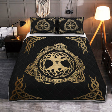 Eternal Yggdrasil - Viking Quilt Set