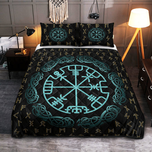 Vegvisir Protection - Viking Quilt Set