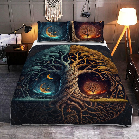 Balance Yggdrasil - Viking Quilt Set